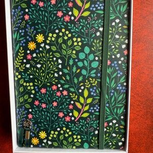 Archer & Olive Floral Patterned Journal with Elastic Band